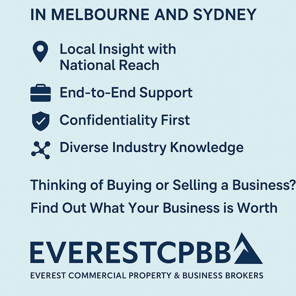Why EverestCPBB is the Trusted Business Broker in Melbourne and Sydney