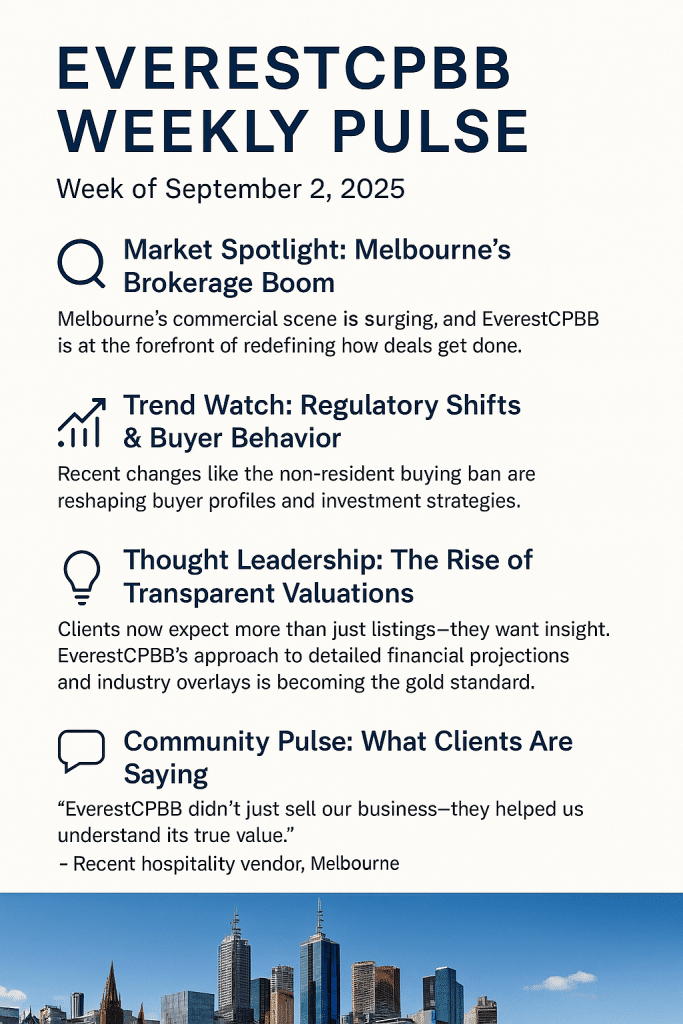 EverestCPBB Weekly Pulse: Deal-Making Trends & Strategic Insights