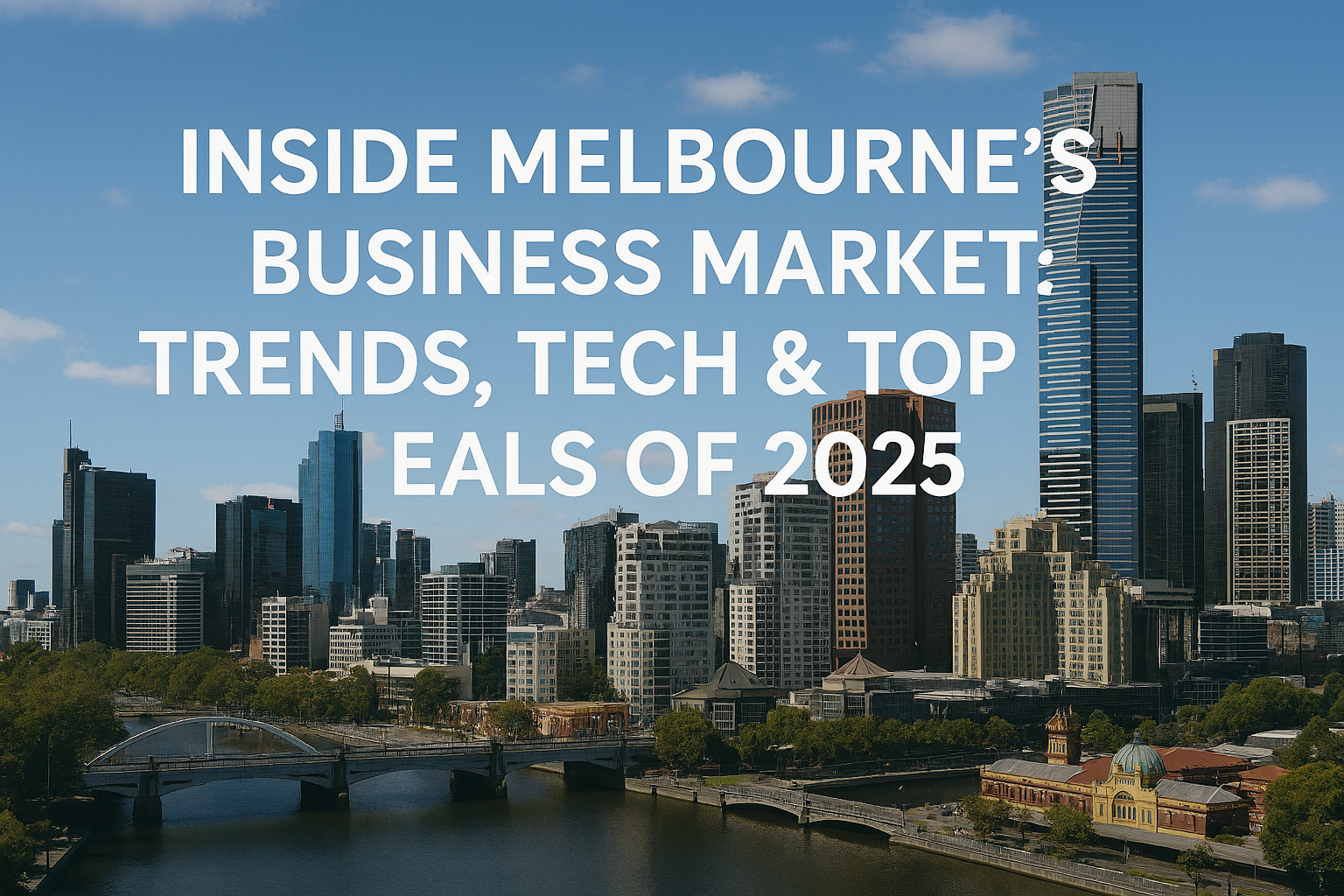 Inside Melbourne’s Business Market: Trends, Tech & Top Deals of 2025