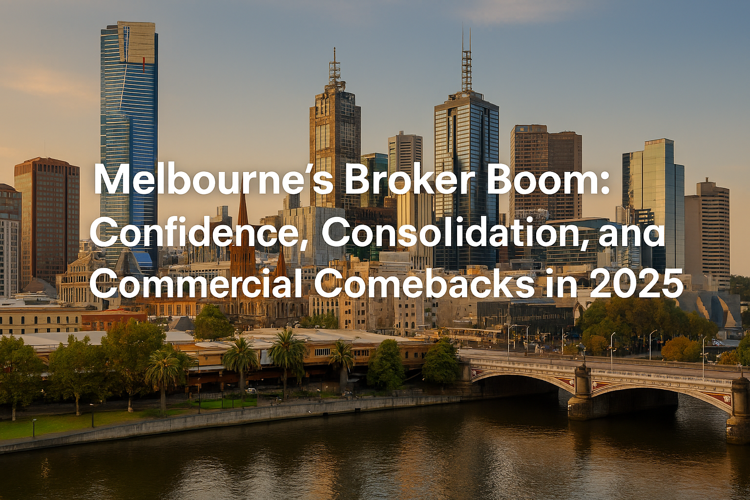 Melbourne’s Broker Boom: Confidence, Consolidation, and Commercial Comebacks in 2025