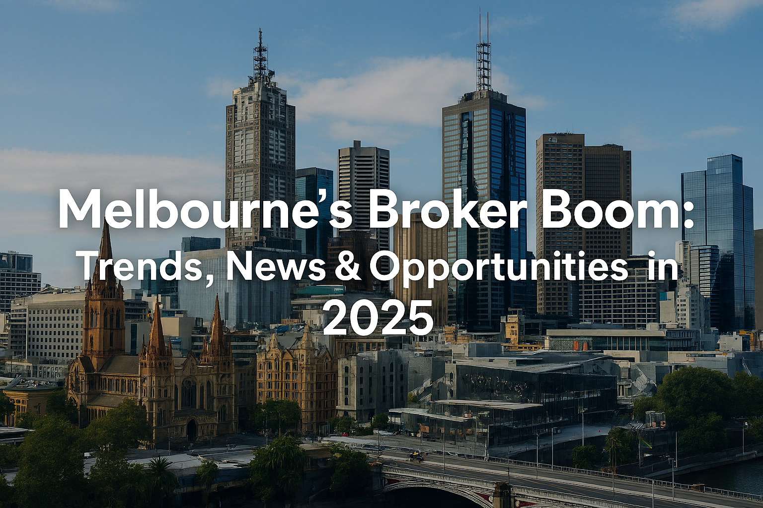 Melbourne’s Broker Boom: Trends, News & Opportunities in 2025